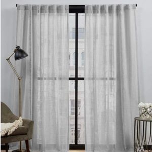 COPY - ELLE DECOR Fiona Curtains set of two